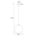 Lampa wisząca ISLA źródło światła E27 K-4912 KAJA Lighting