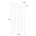 Lampa wisząca GELATO źródło światła G9 K-4863 KAJA Lighting