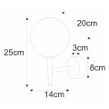 Kinkiet FARO źródło światła E14 K-4884 KAJA Lighting