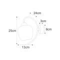 Kinkiet DIUNA źródło światła E27 K-5192 KAJA Lighting