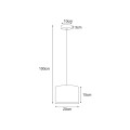 Lampa wisząca ZIMBO źródło światła E27 K-5220 KAJA Lighting