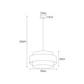 Lampa wisząca GATO źródło światła E27 K-5231 KAJA Lighting