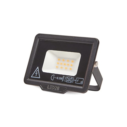 Naświetlacz LED oprawa halogenowa 10W 800lm czarna IP65