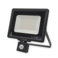 Naświetlacz LED oprawa halogenowa z czujnikiem ruchu 50W 4000lm czarna IP44