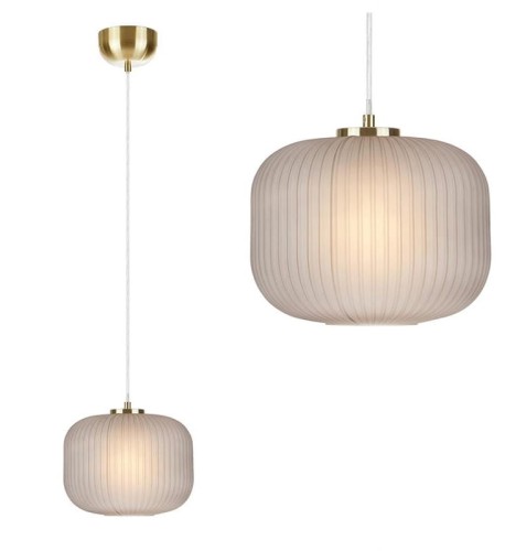 Lampa wisząca SOBER 1L 107919 złoty/przydymiony Markslojd