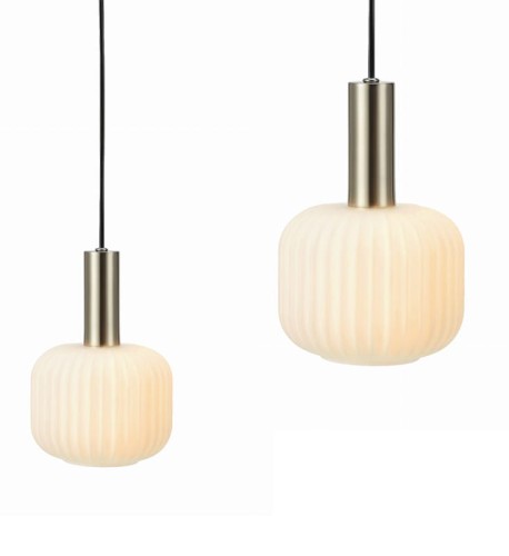 Lampa wisząca SOBER biały/stal 108122 Markslojd
