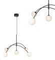 Lampa wisząca HEAVEN 5L Czarny/Biały 107560 Markslojd