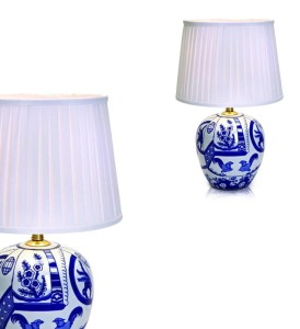 GÖTEBORG Stołowa 1L 48cm Niebieski/Biały 105000 Markslojd