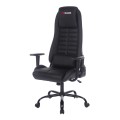 Fotel biurowy G-SPOILER ekoskóra czarna YH-7816