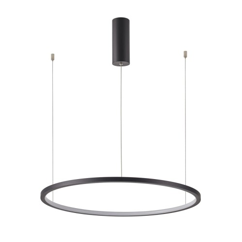 Lampa wisząca Vinola  IP20 PND-56135B-080RPP-BK-3KS4K-TRDIMM Italux