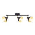 Lampa sufitowa listwa Savio  IP20 SPL-27357-3-BK-GD Italux