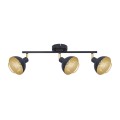 Lampa sufitowa listwa Savio  IP20 SPL-27357-3-BK-GD Italux