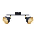 Lampa sufitowa listwa Savio  IP20 SPL-27357-2-BK-GD Italux