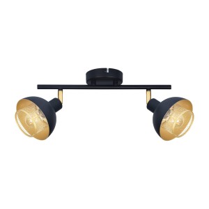Lampa sufitowa listwa Savio  IP20 SPL-27357-2-BK-GD Italux