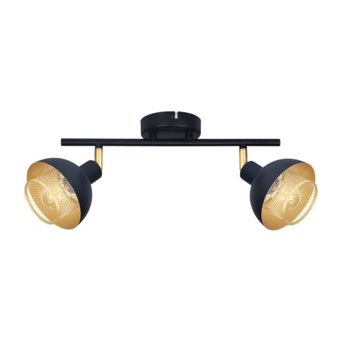 Lampa sufitowa listwa Savio  IP20 SPL-27357-2-BK-GD Italux