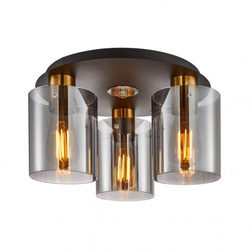 Lampa sufitowa Sardo  IP20 SPL-5581-3SC-BRO-SG Italux