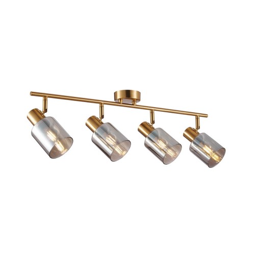 Lampa sufitowa listwa Santia  IP20 SPL-65342-4-BRO-SG Italux