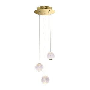 Lampa wisząca Rosario  IP20 PND-12220121-3A-GD Italux
