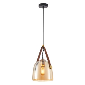 Lampa wisząca Solta  IP20 PND-24342-1-BK-AMB Italux