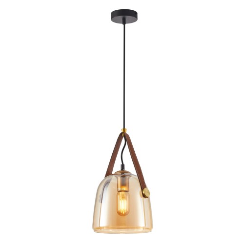 Lampa wisząca Solta  IP20 PND-24342-1-BK-AMB Italux