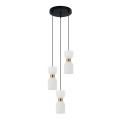 Lampa wisząca Monza  IP20 PND-57602-3-BK+BRO Italux