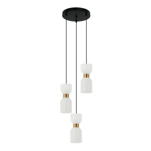 Lampa wisząca Monza  IP20 PND-57602-3-BK+BRO Italux