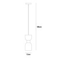 Lampa wisząca Monza  IP20 PND-57602-1-BRO Italux
