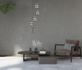 Lampa wisząca Menfi  IP20 PND-44236-5-BK-GD Italux