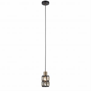 Lampa wisząca Menfi  IP20 PND-44236-1-BK-GD Italux