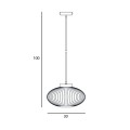 Lampa wisząca Groste  IP20 PND-52376-1-BK Italux