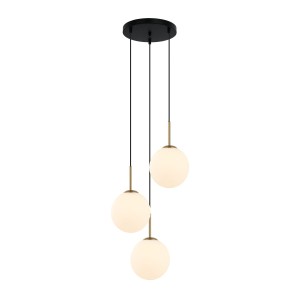 Lampa wisząca Deore  IP20 PND-5578-3S-BRO-BK Italux