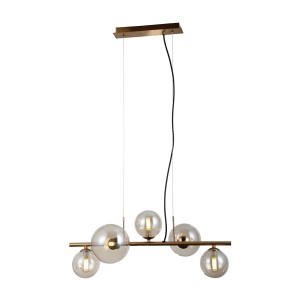 Lampa wisząca Canello  IP20 PND-406007-5-HBR Italux