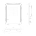 Naświetlacz solarny Bares  IP65 SLR-73142-100W Italux