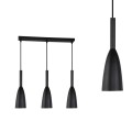 Lampa wisząca SOLIN 3 linia czarna LP-181/3L BK LIGHT PRESTIGE