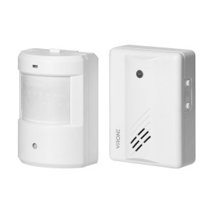 Czujnik ruchu z sygnalizacją bezprzewodową bateryjny 100m AS-5 Virone Orno 