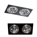 Oprawa wpuszczana SIRO 2 BLACK/ALU AZ0772 AZzardo