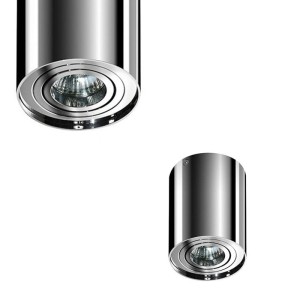Lampa sufitowa / natynkowa BROSS 1 chrom AZ0857 Azzardo