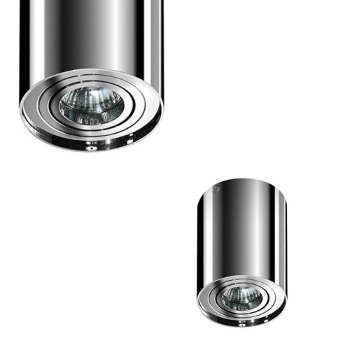 Lampa sufitowa / natynkowa BROSS 1 chrom AZ0857 Azzardo