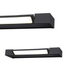 Lampa łazienkowa / Kinkiet DALI 30 czarna 3000K AZ2883 Azzardo