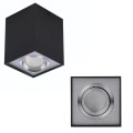 Lampa wewnętrzna / natynkowa ELOY 1 czarny / aluminium AZ0930 Azzardo