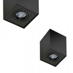 Lampa wewnętrzna / natynkowa ELOY 1 czarny / czarny AZ2137 Azzardo