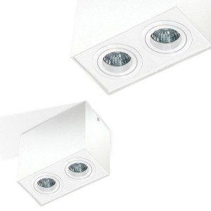 Lampa wewnętrzna / natynkowa ELOY 2 biały AZ1353 Azzardo