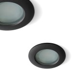 Lampa wewnętrzna / wpuszczana EMILIO 1 czarna AZ0809 Azzardo