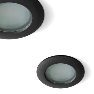 Lampa wewnętrzna / wpuszczana EMILIO 1 czarna AZ0809 Azzardo