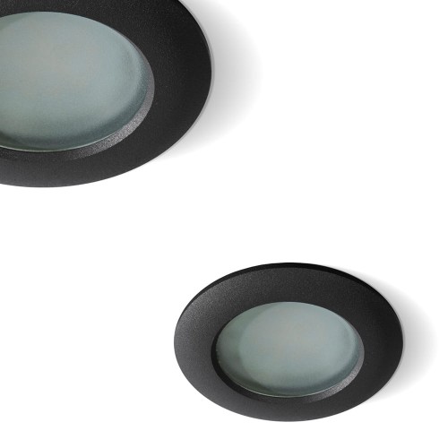 Lampa wewnętrzna / wpuszczana EMILIO 1 czarna AZ0809 Azzardo