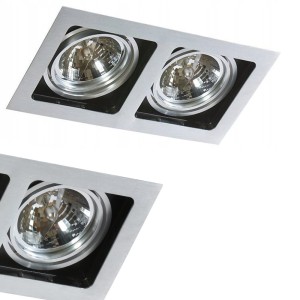 Oprawa wpuszczana SISTO 2 ALUMINIUM AZ0794 AZzardo