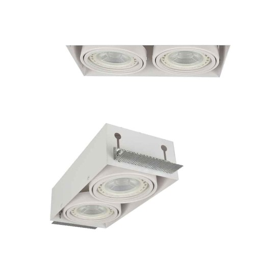 Oprawa wpuszczana NOVA 2 GIPS WHITE/WHITE AZ2934 AZzardo