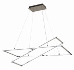 KSEROS LAMPA WISZĄCA 90X44 45W LED CHROMOWY 4000K APETI | Candellux A0033-321
