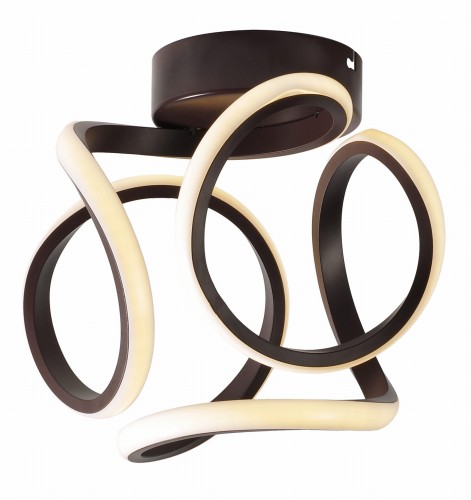 DOUGLAS KINKIET 11W LED BRĄZOWY 4000K APETI | Candellux A0005-210