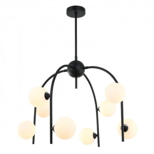 Lampa wisząca Celine MDM-3800/8 BK+W Italux